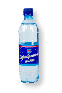 "Бехтемирская Минеральная вода - Серебряный ключ " газированная 0.5 л