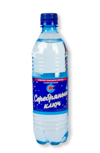 "Бехтемирская Минеральная вода - Серебряный ключ " газированная 0.5 л