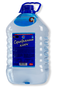 "Бехтемирская Минеральная вода - Серебряный ключ " негазированная 5 л