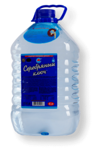 "Бехтемирская Минеральная вода - Серебряный ключ" негазированная 5 л