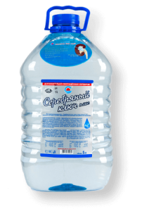 "Бехтемирская Минеральная вода - Серебряный ключ плюс" негазированная 5 л