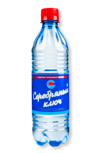 "Бехтемирская Минеральная вода - Серебряный ключ" негазированная 0,5 л