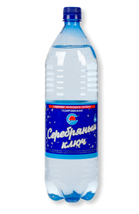 "Бехтемирская Минеральная вода - Серебряный ключ " газированная 1.5 л