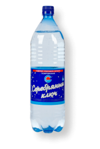 "Бехтемирская Минеральная вода - Серебряный ключ " газированная 1.5 л