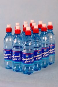 "Бехтемирская Минеральная вода - Серебряный ключ" негазированная 0.5 л спорт